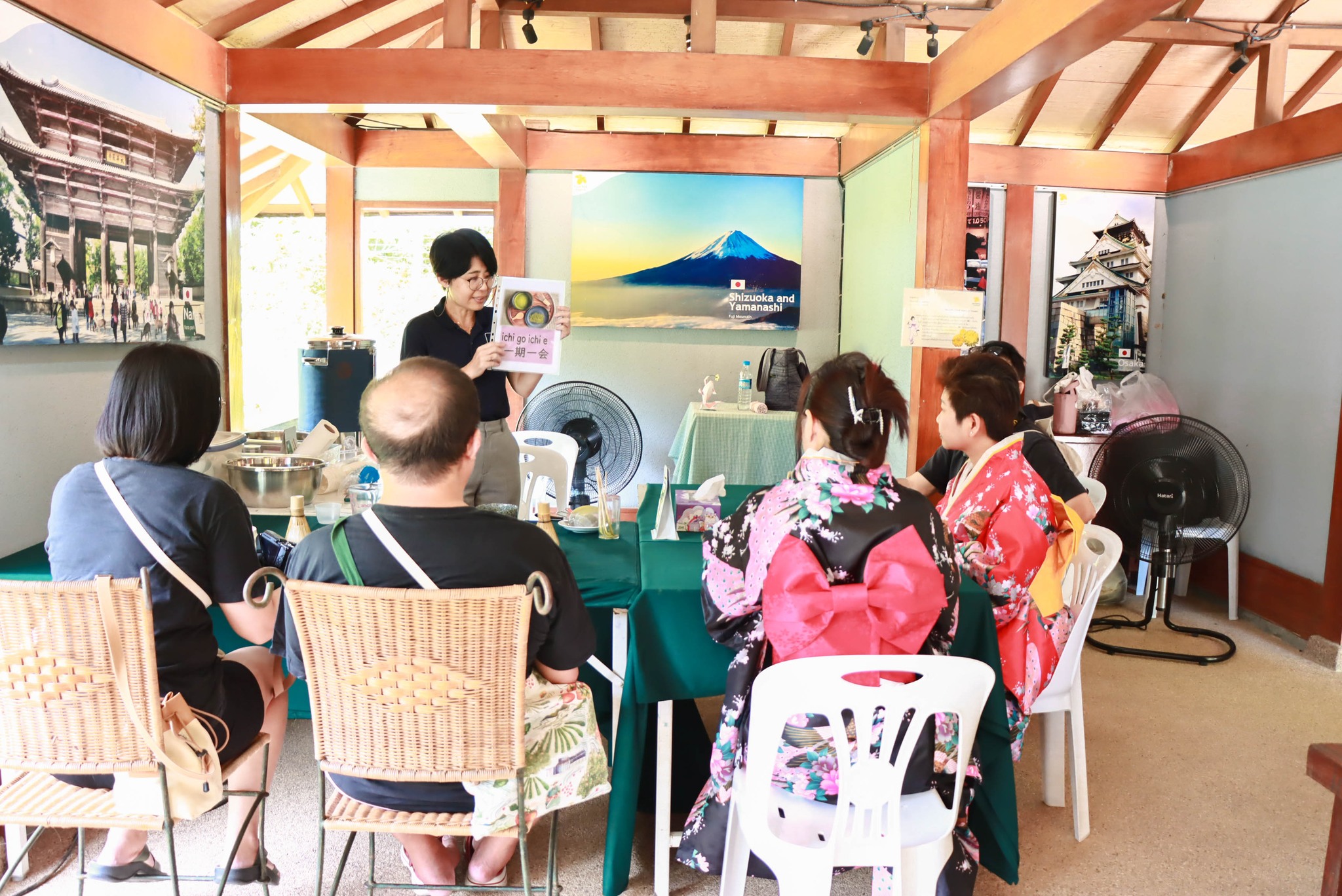 เก็บภาพความประทับใจจากกิจกรรม“สัมผัสเสน่ห์ญี่ปุ่น”ณสวนญี่ปุ่นอุทยานหลวงราชพฤกษ์