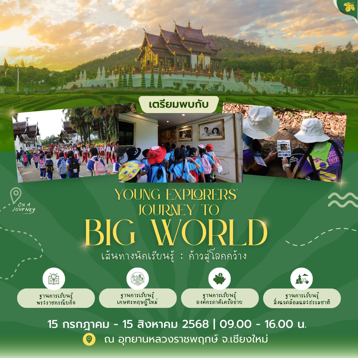 ☄ชวนน้องๆออกเดินทางสู่โลกแห่งการเรียนรู้กับกิจกรรม“เส้นทางนักเรียนรู้:ก้าวสู่โลกกว้าง
